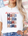 Groovy American Mama Starry Stack-DTF Transfer