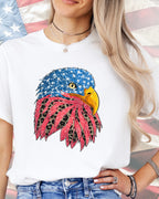Wild Flag Bald Eagle-DTF Transfer