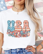 USA Florals-DTF Transfer