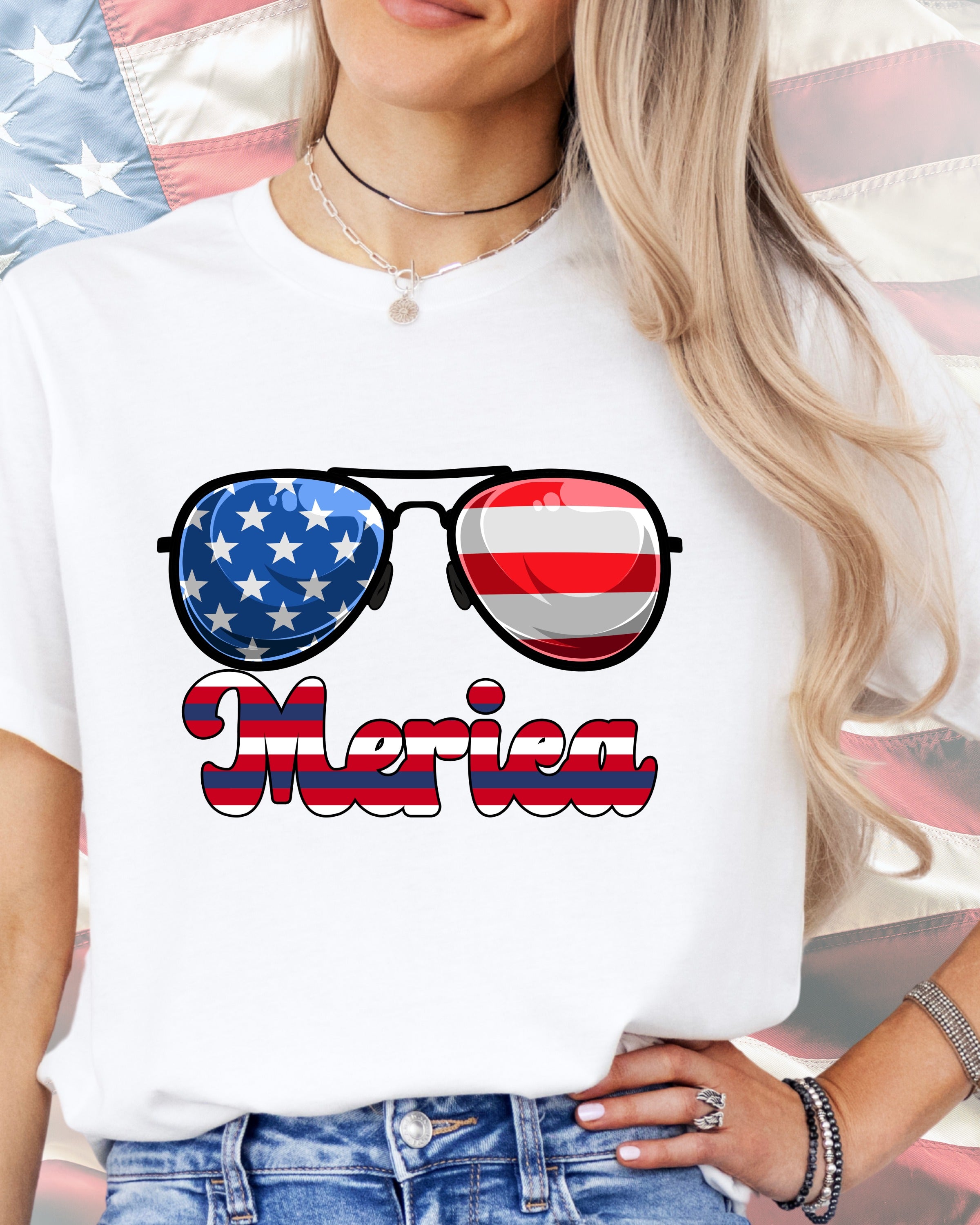 Vintage Patriot Shades-DTF Transfer