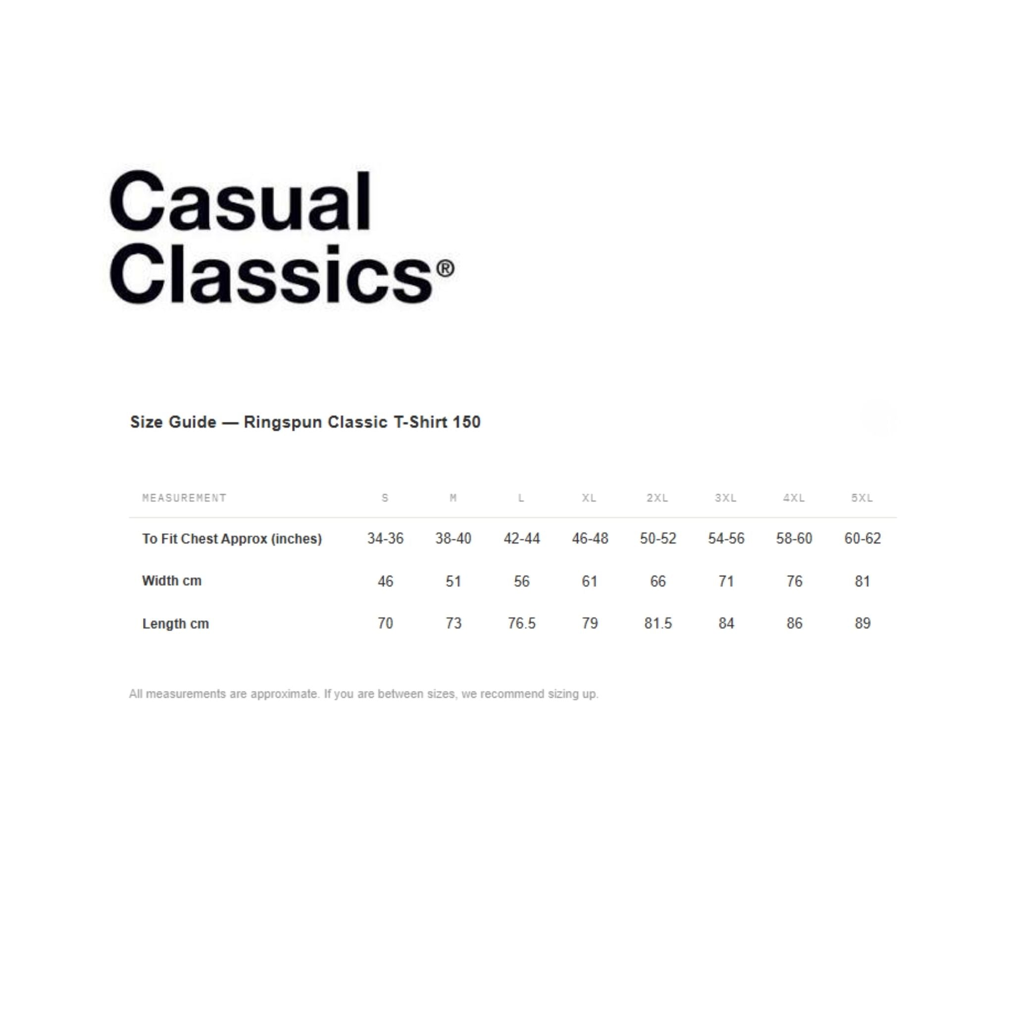 Casual Classics® CR1500 Blank Cotton Tee | Wholesale Screen Print Ready
