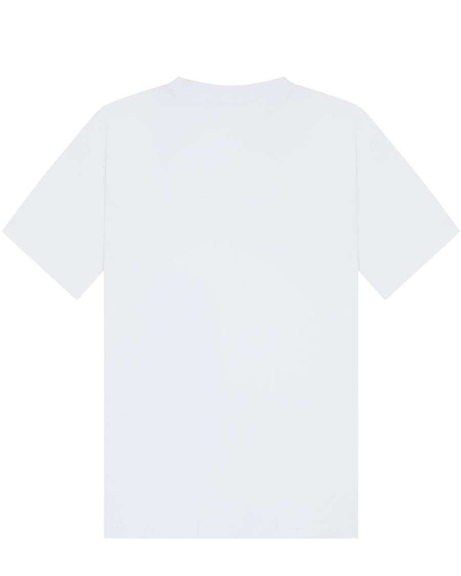 Casual Classics CRBT305 tall oversized 180 GSM blank t-shirt in White, photo 2