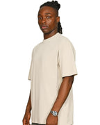 Casual Classics CRBT305 tall oversized 180 GSM blank t-shirt in Stone, photo 5
