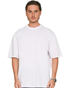 Casual Classics CRBT305 tall oversized 180 GSM blank t-shirt in White, photo 4