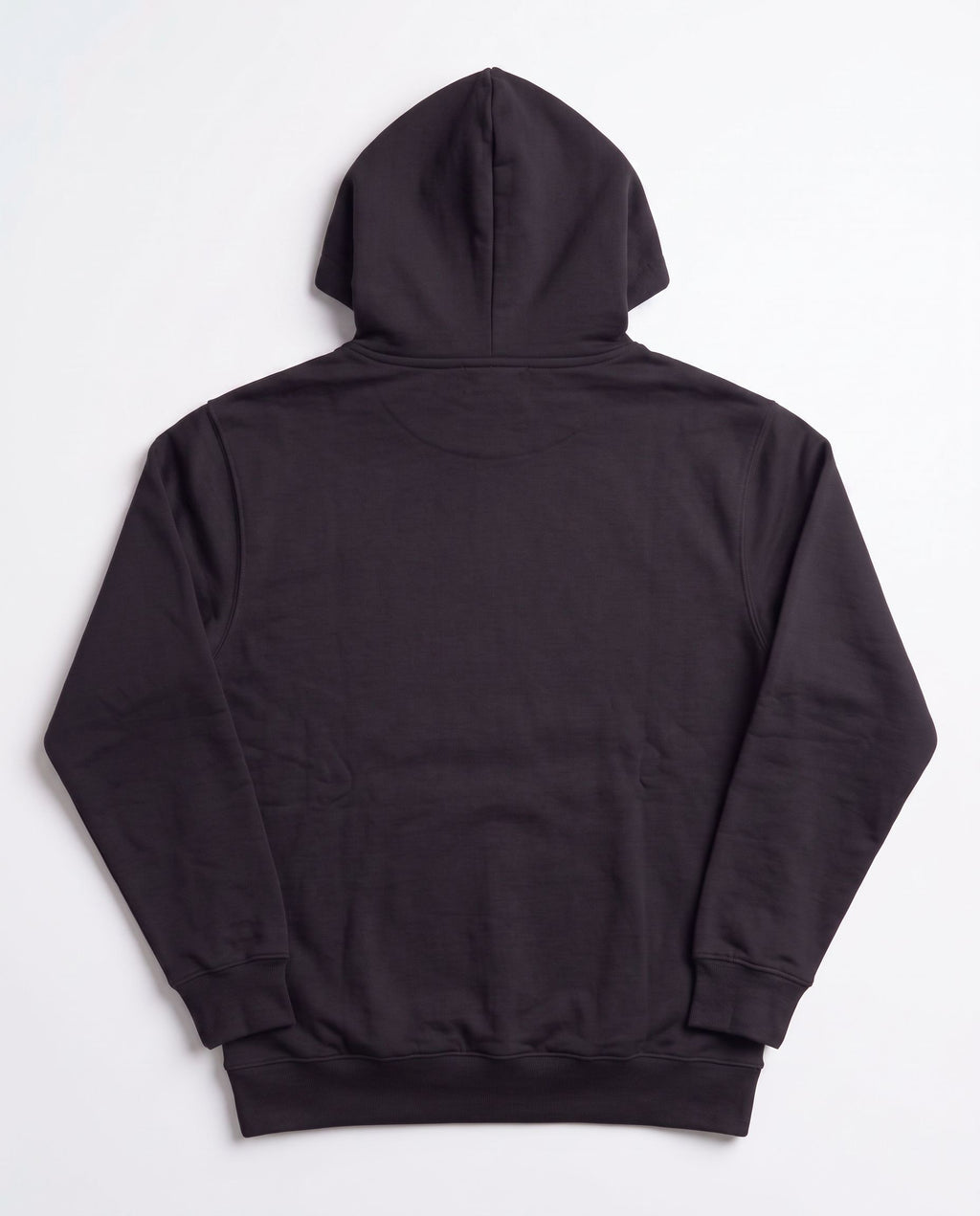 UMI Hooded Sweater with Flat Cord – Black