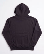 UMI Hooded Sweater with Flat Cord – Black