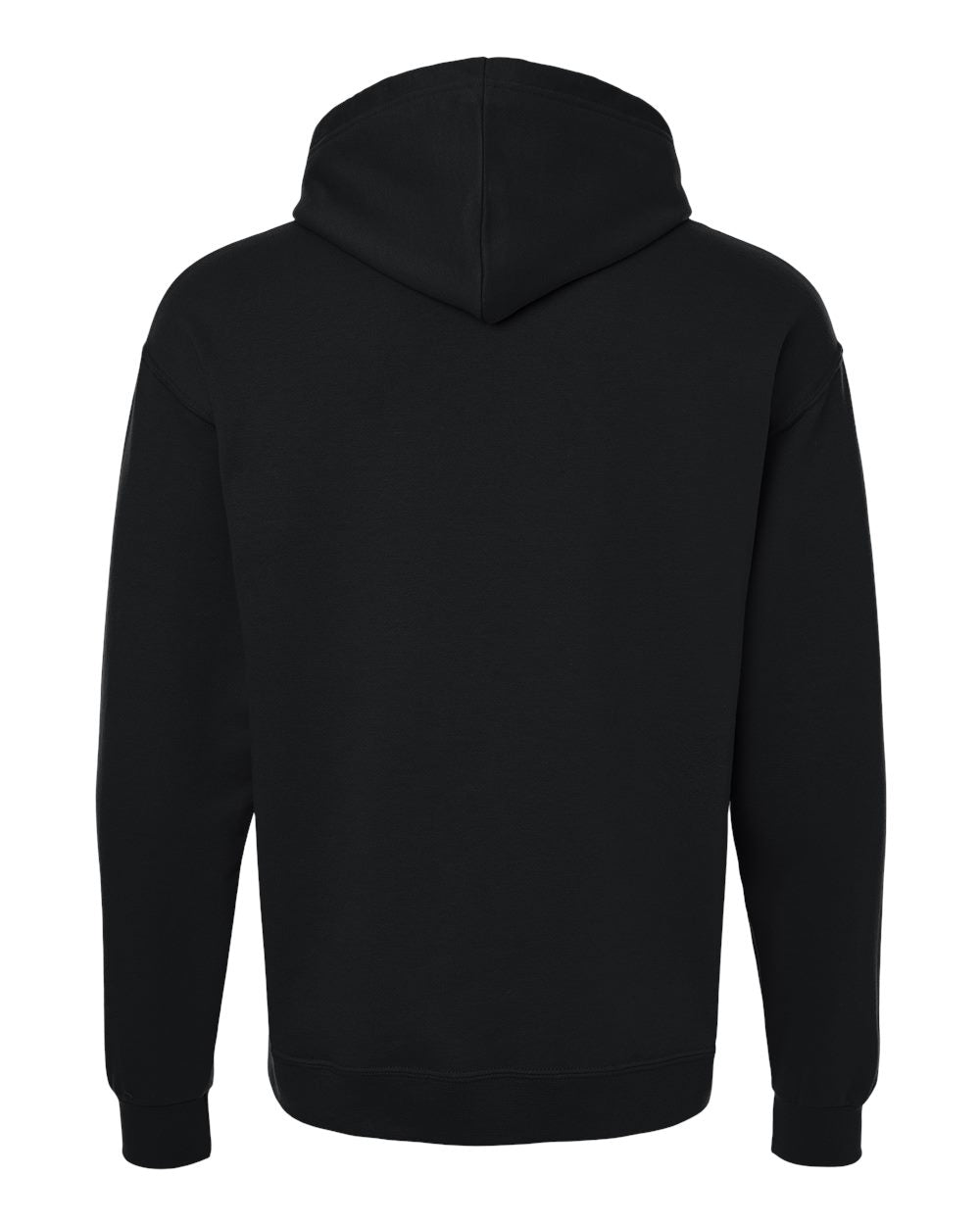 UMI Hooded Sweater with Flat Cord – Black